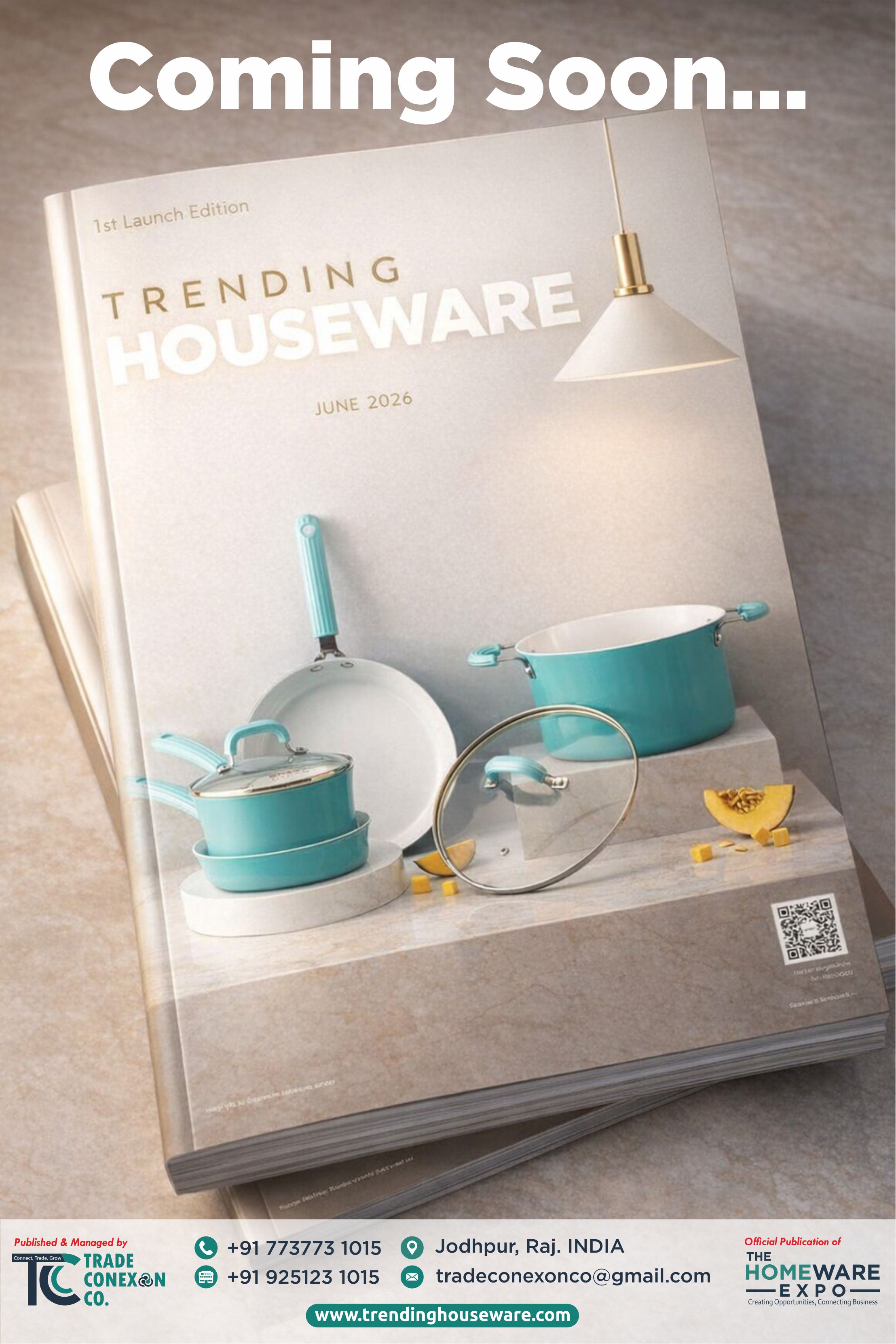 Trending Houseware Magazine Cover – June 2026